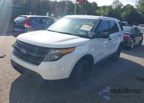 2014 Ford Utility Police Interceptor from USA, damaged, VIN 1FM5K8AR9EGC60614